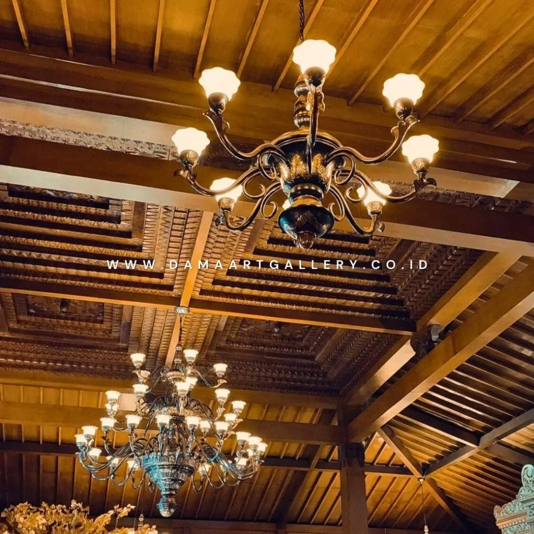Pesona Lampu Joglo Tembaga Sentuhan Tradisional yang Elegan